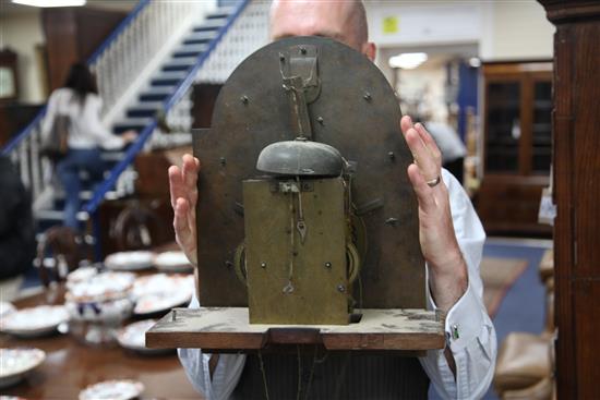 Jasper Taylor, Holborn, London. A mid 18th century walnut eight day longcase clock, 7ft 10in.